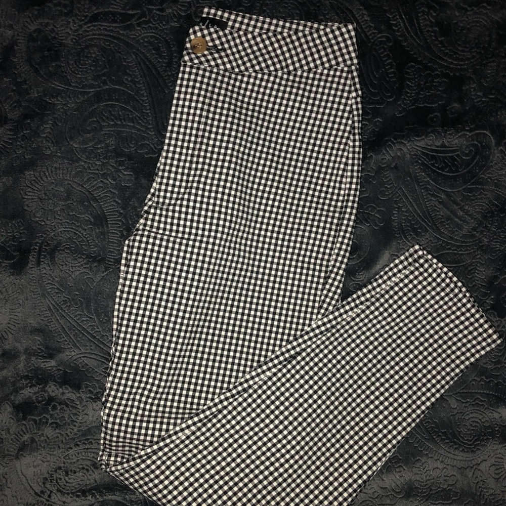 Gingham Pants